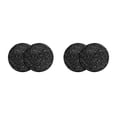 thumbnail image 1 of Kenally Portavasos Universal para coche, alfombrillas de aislamiento térmico, almohadillas de diamantes de imitación antideslizantes para Interior de Negro 2piezas Kenally CBP295103, 1 of 6