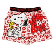 Snoopy Lipstick Kisses Boxer Short By Peanuts