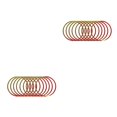 thumbnail image 3 of Sidaley Paquete de 10 pulseras de silicona Decoraciones de moda Accesorios de juego de rol Dijes luminosos Jelly Dance Fiestas temáticas Type7 NO7, 3 of 6