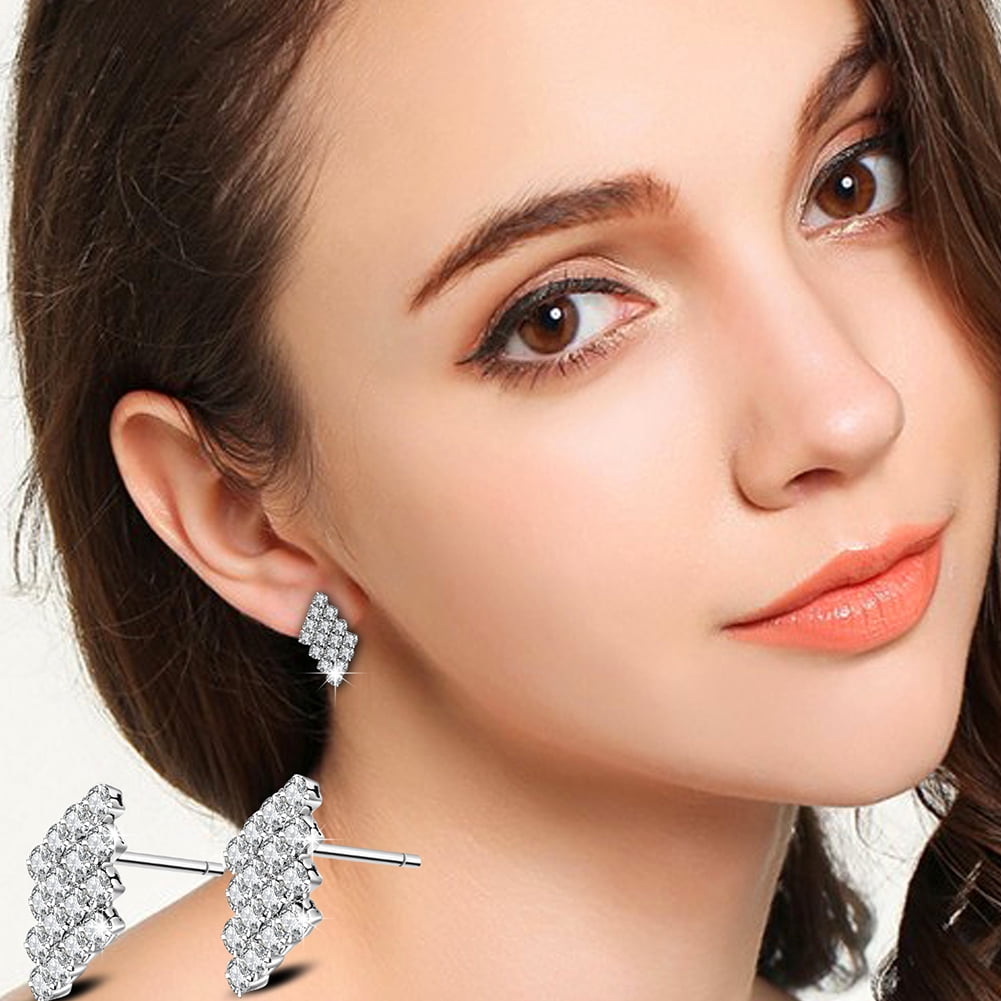 Details about Vintage Rhinestone Costume Stud Dangle Earrings Vintage Prom Earrings 1.5” X 1” Details about Vintage Rhinestone Costume Stud Dangle Earrings Vintage Prom Earrings 1.5” X 1”