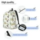 thumbnail image 3 of Easygdp Jungle Animal Mochila de Lona Resistente para Laptop, Compatible con Laptops de 15 a 17 pulgadas, Ideal para Escuela, Trabajo y Viajes-Medium, 3 of 5