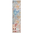 thumbnail image 4 of SAFAVIEH Provance Roseann Abstract Area Rug, Yellow/Red, 6'7" x 6'7" Round, 4 of 9