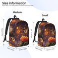 thumbnail image 2 of Easygdp Butterfly Sitting on a Flower Mochila de Lona Resistente para Laptop, Compatible con Laptops de 15 a 17 pulgadas, Ideal para Escuela, Trabajo y Viajes-Medium, 2 of 5