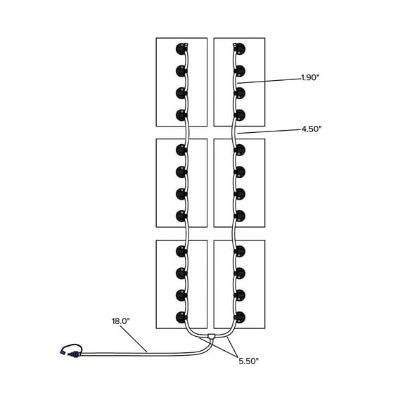 Battery Watering Technologies GST-KITSMBC - Watering system 6- 8V - BWT