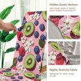 thumbnail image 5 of Yayeee 4 Pack Dining Chair Covers Stretch Parson Chairs Slipcovers Seat Protector, Pink Kiwi, 5 of 6
