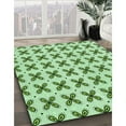 thumbnail image 2 of Ahgly Company Indoor Rectangle Patterned Green Pepper Green Area Rugs, 2' x 4', 2 of 6