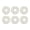 Flat light, variant on 6 Piece Glass Bobeches For Tapered Candlestick Holders To Prevent Wax Drips