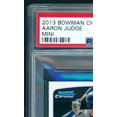Graded 2013 Bowman Chrome Minis Base Aaron Judge #311 Rookie PSA 10 ...