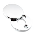 thumbnail image 2 of BFY Motorcycle Fork Lock Cover for Harley Road King 1994-up Aluminum Alloy Chrome, 2 of 7