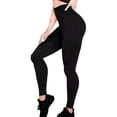 thumbnail image 2 of Leggings Termico Mujer, Negro, Cintura Alta, Unitalla, Afelpaddo, Pantalones de Yoga, Estirable, Pilates, Gimnasio, Atletismo Dahirim Store BBP, 2 of 5