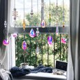 thumbnail image 3 of EIMELI Sun Catchers With Crystals,9 PCS Hanging Crystals Suncatchers,Colored Crystals Prisms Glass Pendant Suncatchers Beads For Window Garden Decoration, 3 of 5