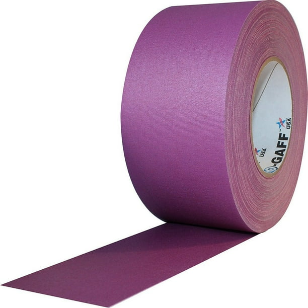 Pro Gaff Purple Gaffers Tape 3" X 55 Yard Roll (Pack Of 16) Walmart
