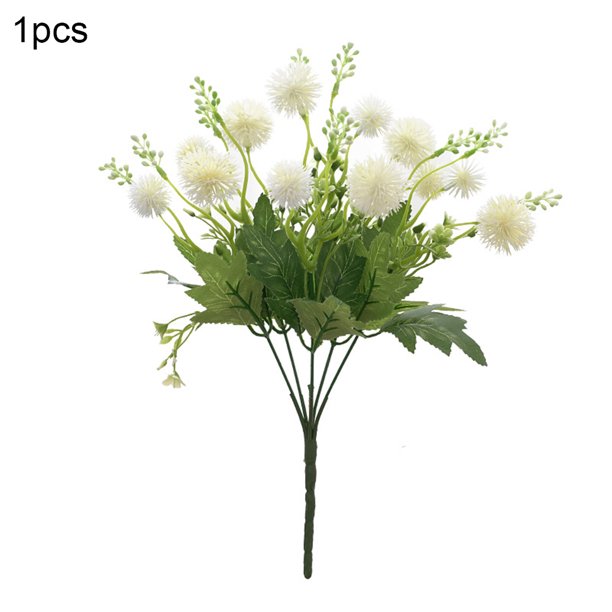 Artificial Dandelion Simulation Plant Flower Arrangement Gardening Home