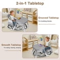 thumbnail image 4 of Trona convertible 15 en 1 para bebé Babyliebe gris, 4 of 9