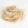 thumbnail image 4 of Anillo de pelo realista Peluca rizada esponjosa Lazos para el cabello Peluca de cola de caballo para mujer Lazo para el cabello para mujeres y niñas, 4 of 7