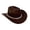 Coffee, variant on Elegant Outdoor Beach Leisure Resort Style Sun Hat with Round Brim Apparel Men