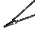thumbnail image 2 of Personalized Custom Message Name Bar Necklace for Men,Black, 2 of 2