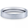 thumbnail image 2 of Flat Satin Finished Tungsten Ring, 2 of 2
