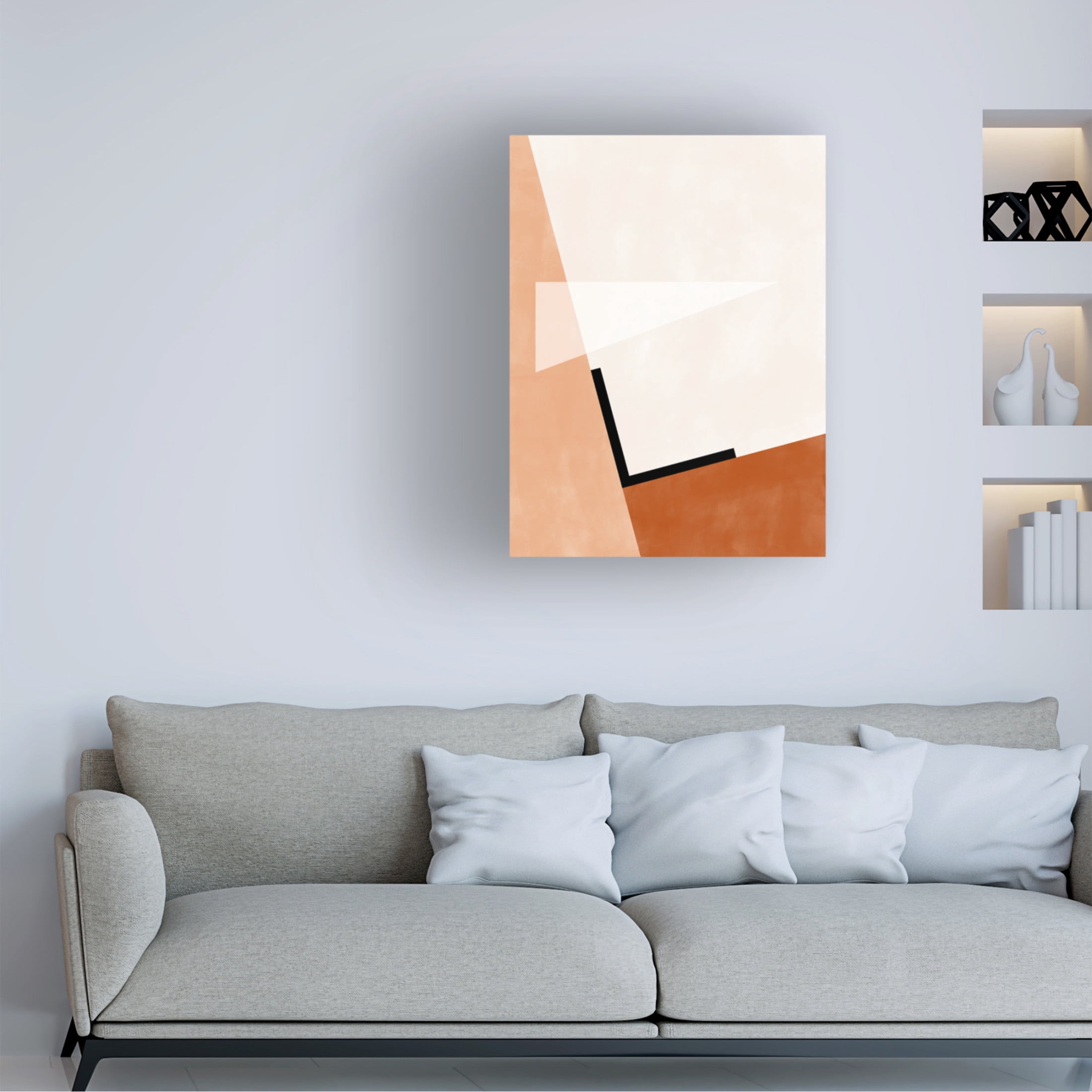 Trademark Fine Art Elena Ristova terracotta41 Canvas Wall Art