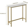 thumbnail image 3 of Narrow Entryway Console Table - Slim Design for Hallways & Small Spaces, 3 of 7