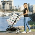 thumbnail image 5 of Haiem Happy Graduation Baby Nursing Cover & Nursing Poncho - Multi Use Cover for Baby Car Seat Canopy, Stroller Cover, 360°Full Privacy Breastfeeding Coverage, 5 of 9