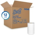 thumbnail image 1 of Scott Rouleau de Papier Essuie-Tout Dur, Blanc, 1 Épaisseur, 12 Rouleaux/caisse, 1 of 1