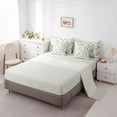 thumbnail image 6 of Feelyou Magic Dragon Teens Twin Bedding Sets 7-Piece, Kawaii Dino Animal Grey Bedding Comforter Set, Cartoon Cloud Stars Reversible Sheet Sets, Ultra Soft Bedroom Decor, 6 of 9