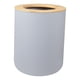 thumbnail image 4 of Accesorio de baño fácil de limpiar, decoración de encimera de moda, bote de basura para baño Gris, 4 of 9