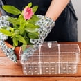 thumbnail image 4 of Miangastore Three Compartment Fish Tank Accessories Transparent 1Pcs 7.1X3.1X2.3In, 4 of 8