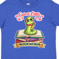 thumbnail image 4 of Inktastic Cutest Little Bookworm Boys or Girls Toddler T-Shirt, 4 of 5