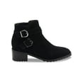 thumbnail image 2 of Aqua College Womens Sela Suede Zipper Booties, 2 of 3