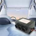 thumbnail image 6 of EUDIDV Portable Room Heater Engineering Car Heater Electric Heater Car Defroster 12V Car Heater Black Style ABS Material Strong Wind Power Bass Design Electric Heater, 6 of 6