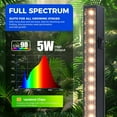 thumbnail image 3 of Grow Lights for Indoor Plants Full Spectrum Sunlight ft Plant Growing Lamp LED Grow Light Bulbs T Grow Light Strip Yellow -, 3 of 7