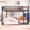 Black, variant on DHP Miles Metal Full/Full Bunk Bed, Silver