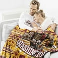 thumbnail image 3 of Football Theme Blanket Gifts for Men Boys, Gifts for Football Lovers, Football Style Travel Sports Outdoor Blanket 60"x50", 3 of 6