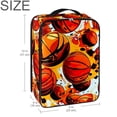 thumbnail image 6 of Basketball Polyester Shoe Organizer - Space-Saving Shoe Storage Solution, 23x31cm Size, 9x12in Shoe Boxes for Convenient Organization and Protection of Your Shoes, 6 of 7