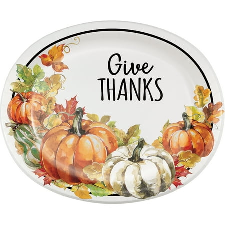 Celebrations Oval Plate - Traditional
