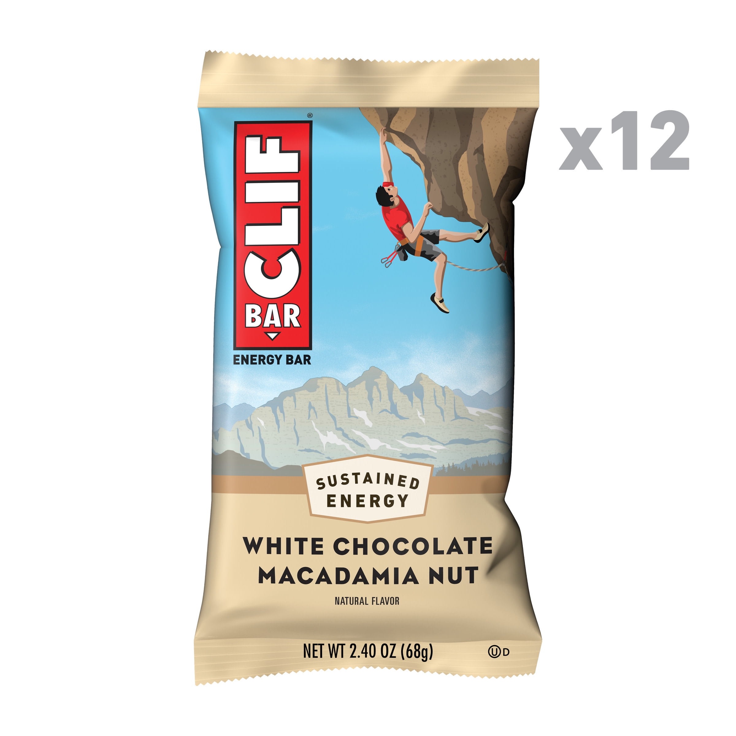 Clif Bar 9g Protein Energy Bars - White Chocolate Macadamia Nut - Shop  Granola & Snack Bars at H-E-B