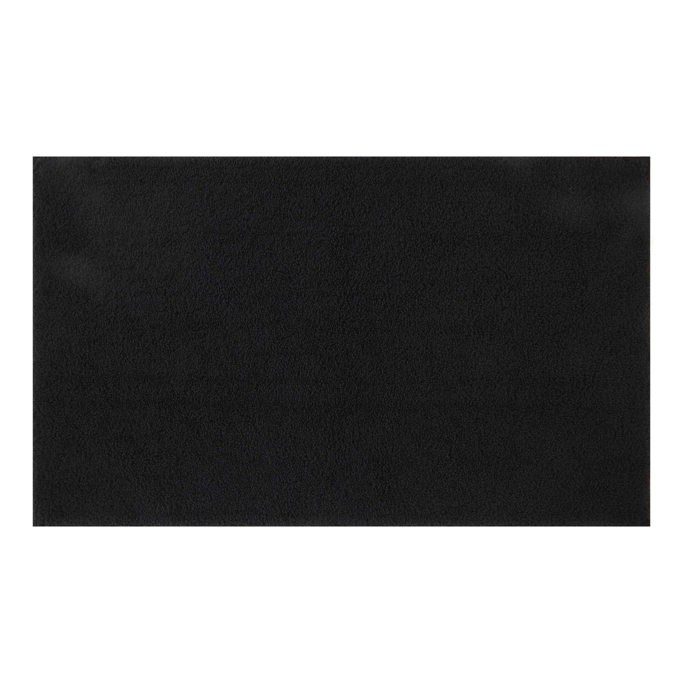 Mainstays Performance Bath Rug, Black, 20" x 34" photo 1