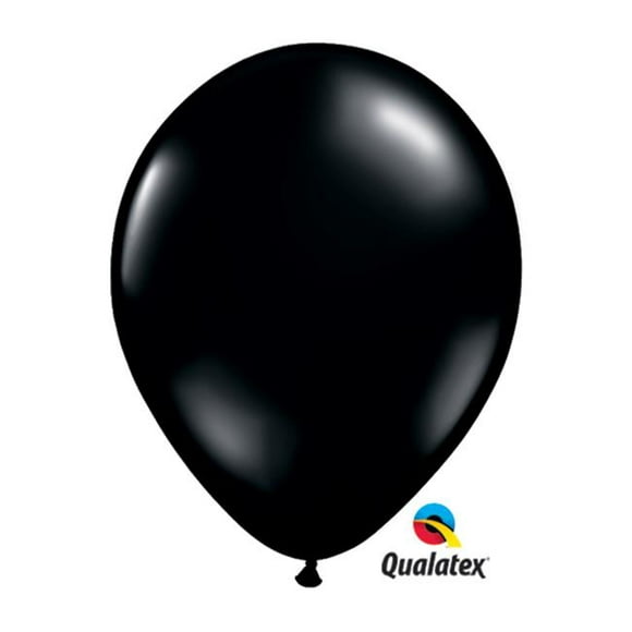 Ballon en Latex Noir Qualatex 11 Po