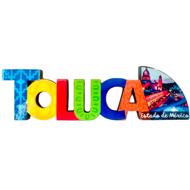 Imanes para Refrigerador Mexicanitas Souvenirs Recuerdo Turistico Pueblitos Magicos Playas MDF 3 mm 12cm X 3.5cm