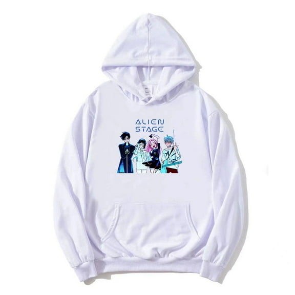 Alien Stage Merch Hoodies Harajuku Anime Singer Merch Sweatshirts Casual Hooded Unisex Pullover Clothing