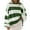 Z3-Army Green, variant on Women's Checkered Color Block Oversized Sweater Plaid Crew Neck Drop Shoulder Pullovers (Orange, L)