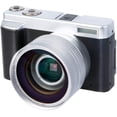 thumbnail image 1 of Digital Video Vlogging YouTube Camera Camcorder Recorder 3.0 Inch Flip Screen HD1080P 30FPS 24.0MP 16X Digital Zoom WiFi Camera with Wide Angle Lens and 2 Batteries(DC102), 1 of 8