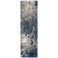 thumbnail image 4 of Oriental Weavers Aspen Shag Area Rug - 2060L - 7'10" x 10'10" - in Blue/ Gray - Plush Soft Shag, Modern Style, Stain Resistant, Cushion Feel, Dining, Living Room Rug, 4 of 8