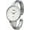 White/Silver, variant on Blekon Collections Quartz Women's 34mm Case Elegant Cuff Bangle Watch (Black/Gold)