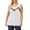 White, variant on Women's Sleeveless Elegant Sheer Mesh Insert Casual Vest Stylish And Dressy Casual,White XXL