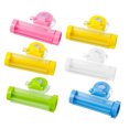 thumbnail image 3 of WRITWAA 6Ud Rodillo Sacapasta Dental Multifuncional Con Ventosa Y Colores Surtidos, 3 of 8