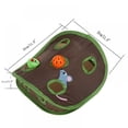 thumbnail image 5 of 9 Holes With Bells Cat And Mouse Toy Hide And Seek Game Foldable Educational Fitness Toy Mouse Hunting, 5 of 11