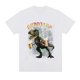 thumbnail image 3 of Camiseta con estampado de Pivosaurus para hombre y mujer, ropa de calle informal, transpirable, holgada, de talla grande, con cuello redondo, 3 of 4